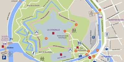 Harta e Lille park